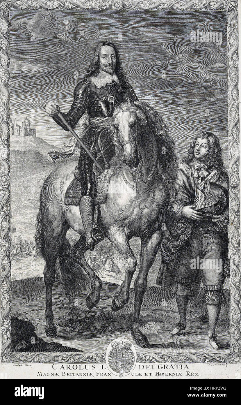 Charles I, King of England Stock Photo