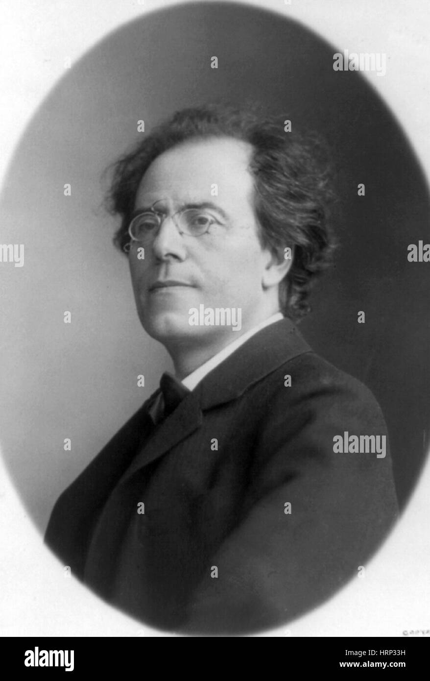 Gustav Mahler, Austrian Composer Stock Photo