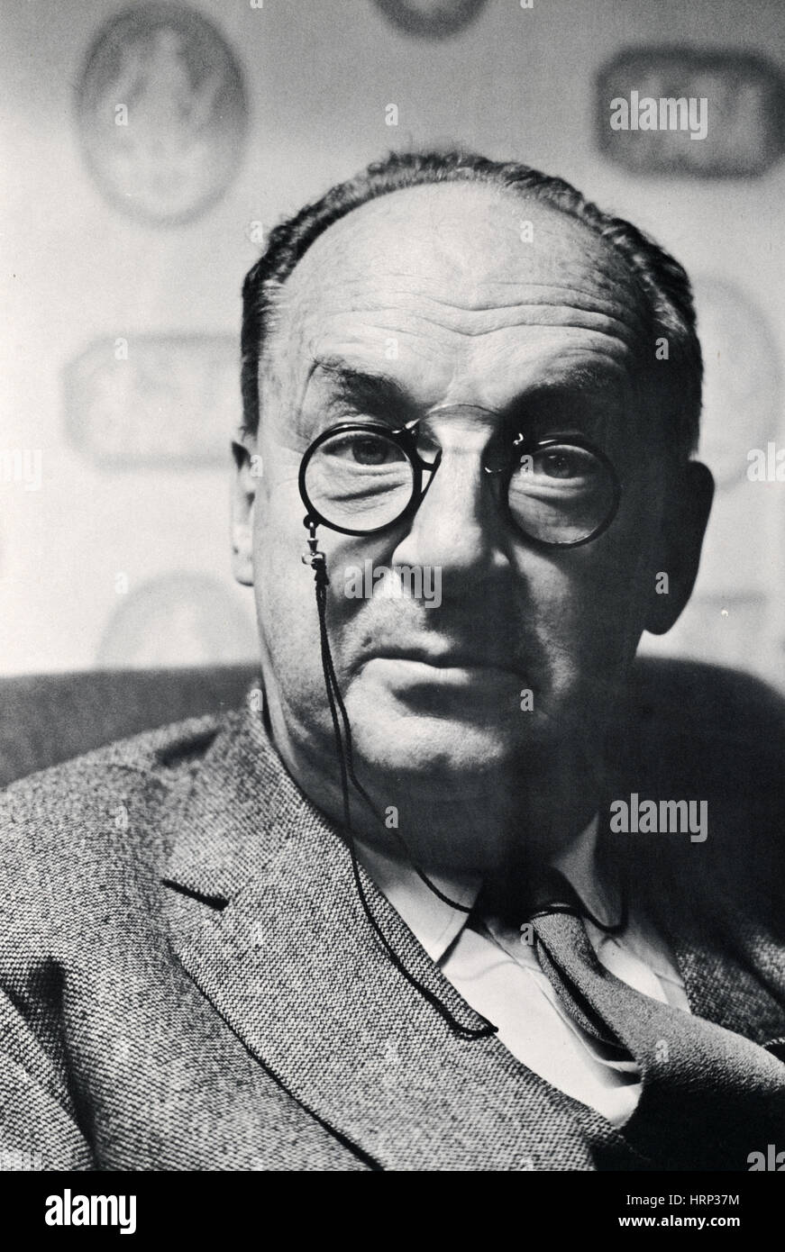 Vladimir Nabokov, Russian-American Author Stock Photo