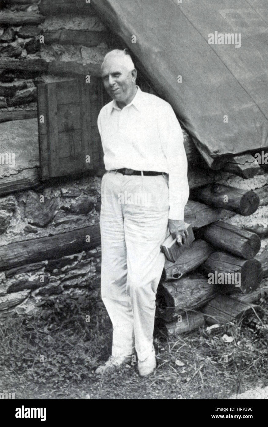Theodore Dreiser, American Author Stock Photo
