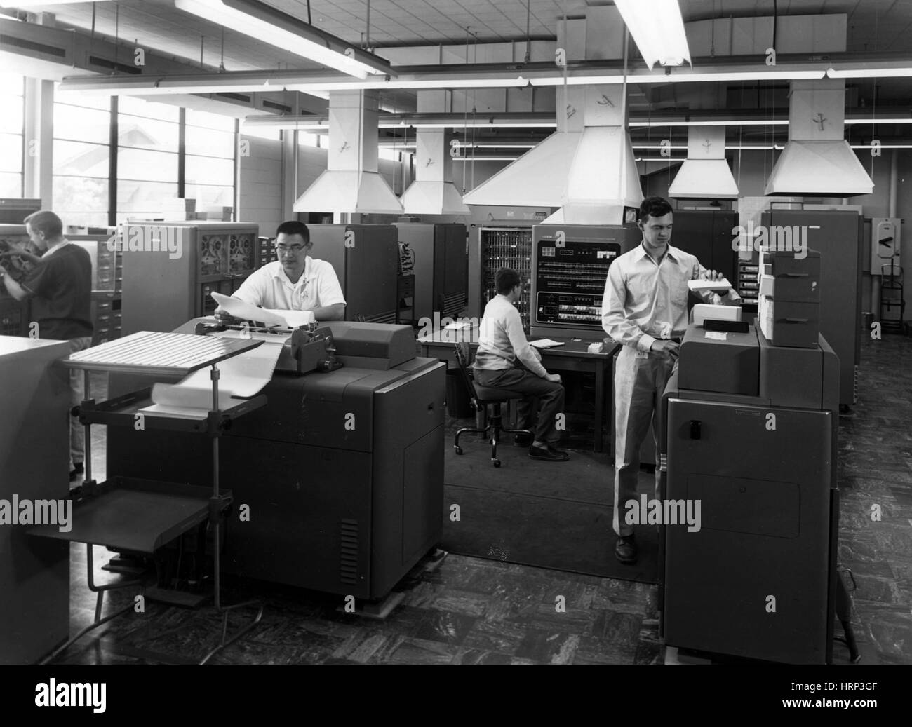 IBM 701 Computer, LLNL, 1950s Stock Photo
