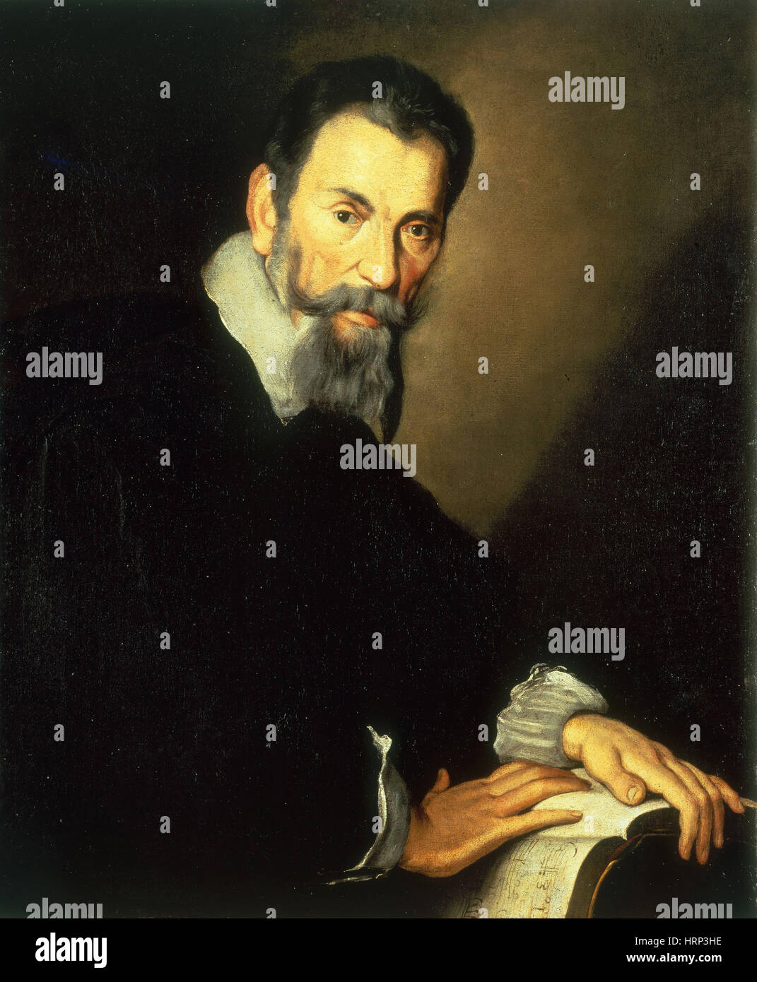 Claudio Monteverdi, Italian Composer Stock Photo