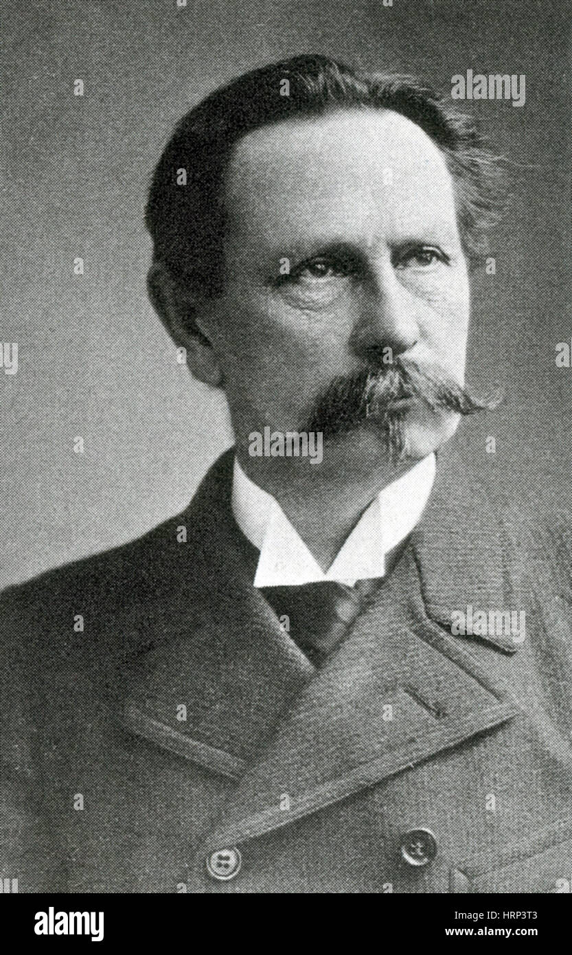 Karl Benz, German Engineer Stock Photo