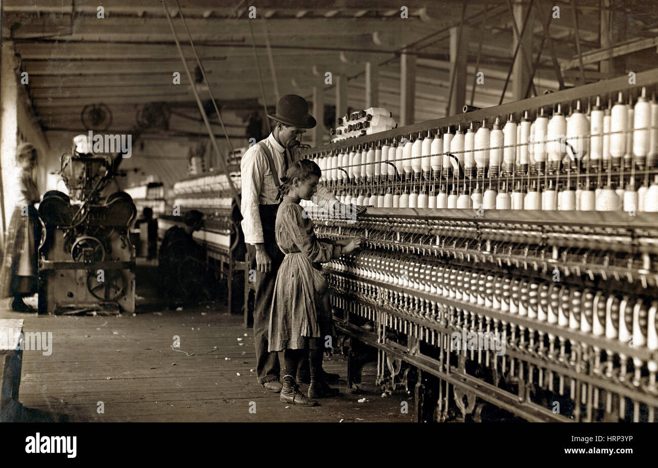 Cotton factory 1900s hires stock photography and images Alamy