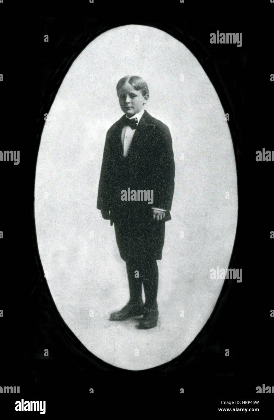 Young F. Scott Fitzgerald, 1906-07 Stock Photo