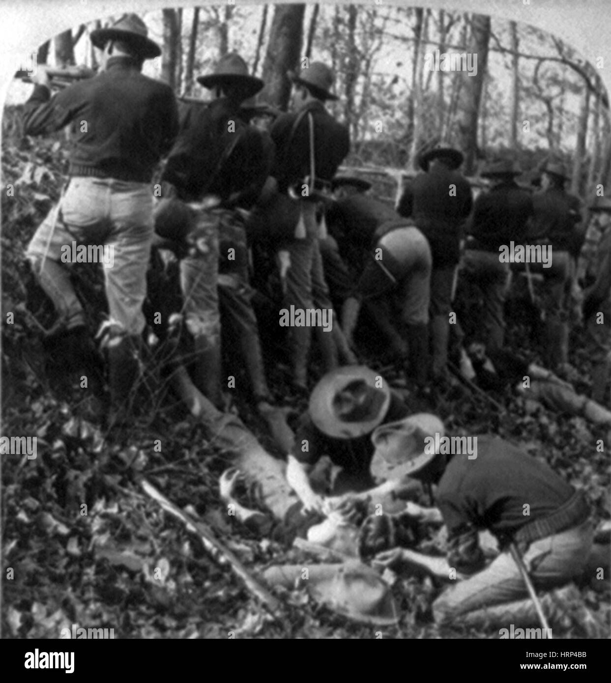 Philippine-American War, 1899 Stock Photo