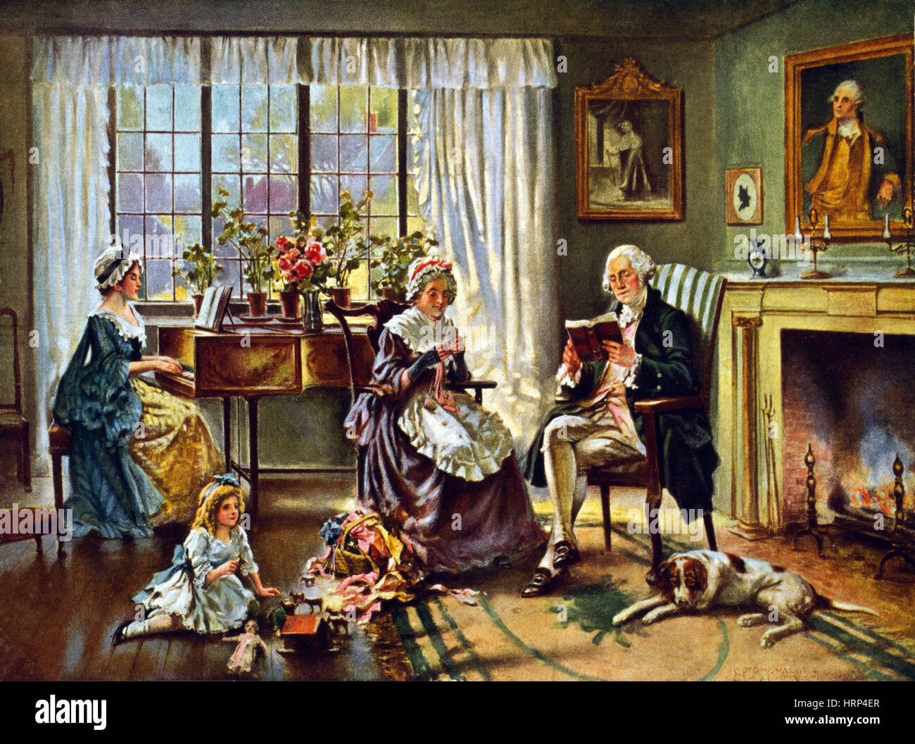 washington family hires stock photography and images Alamy