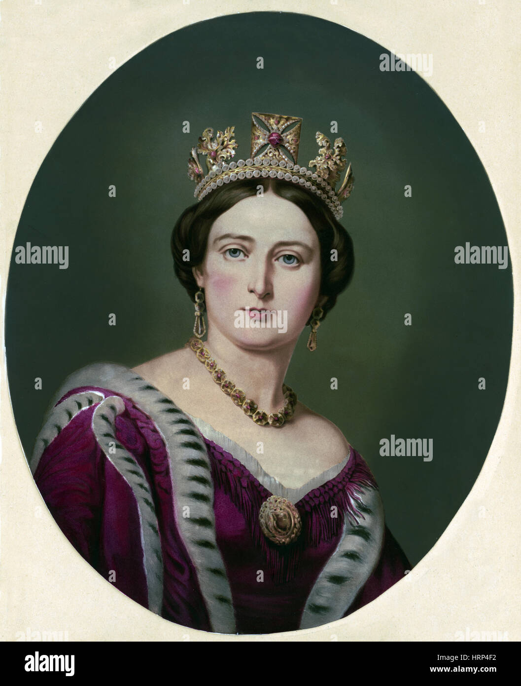 Victoria, Queen of England Stock Photo