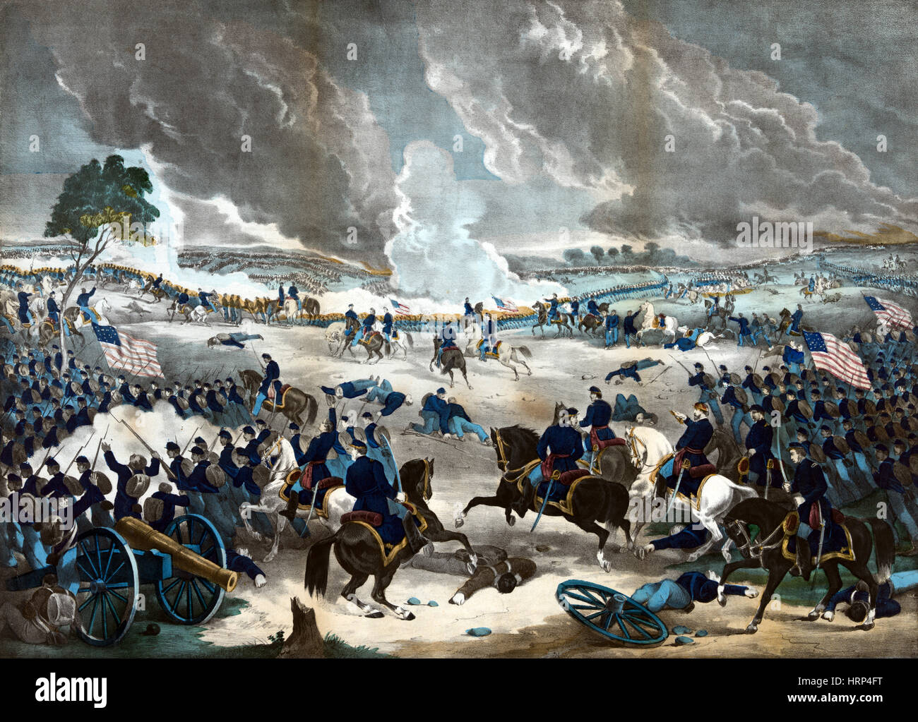 American Civil War, Battle of Gettysburg, 1863 Stock Photo