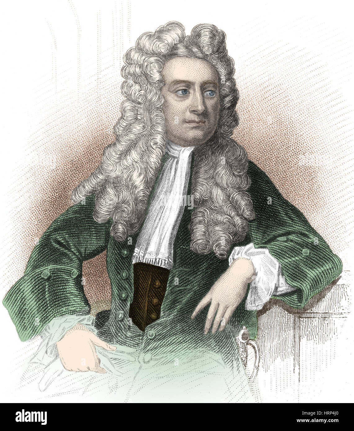 Isaac Newton English Polymath Stock Photo Alamy
