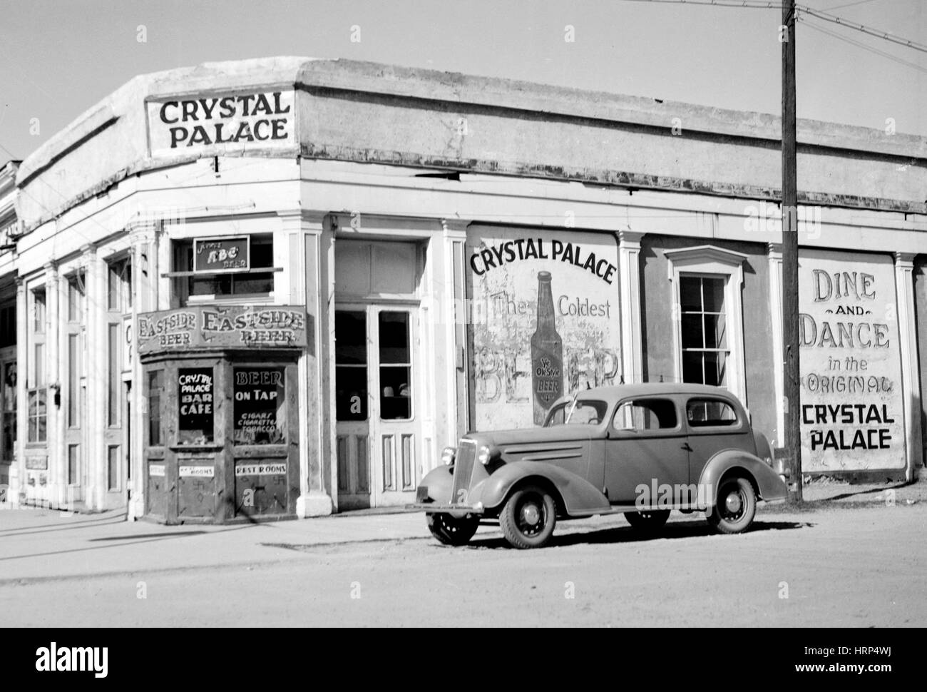 Crystal Palace Saloon, 1937 Stock Photo