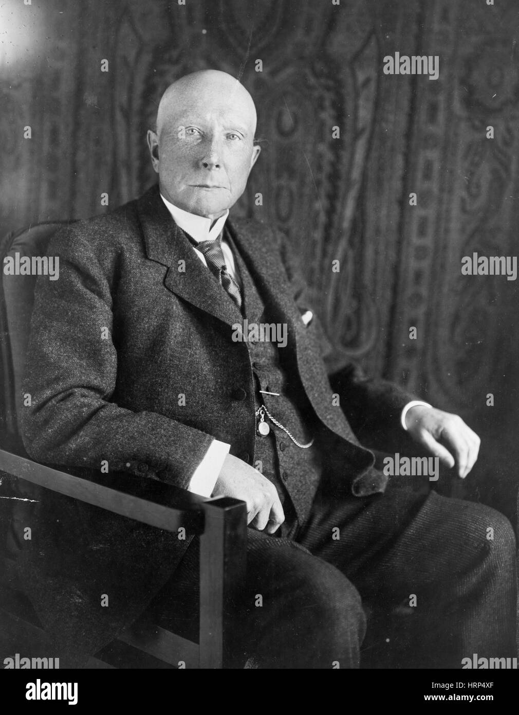 John D. Rockefeller, American Industrialist Stock Photo