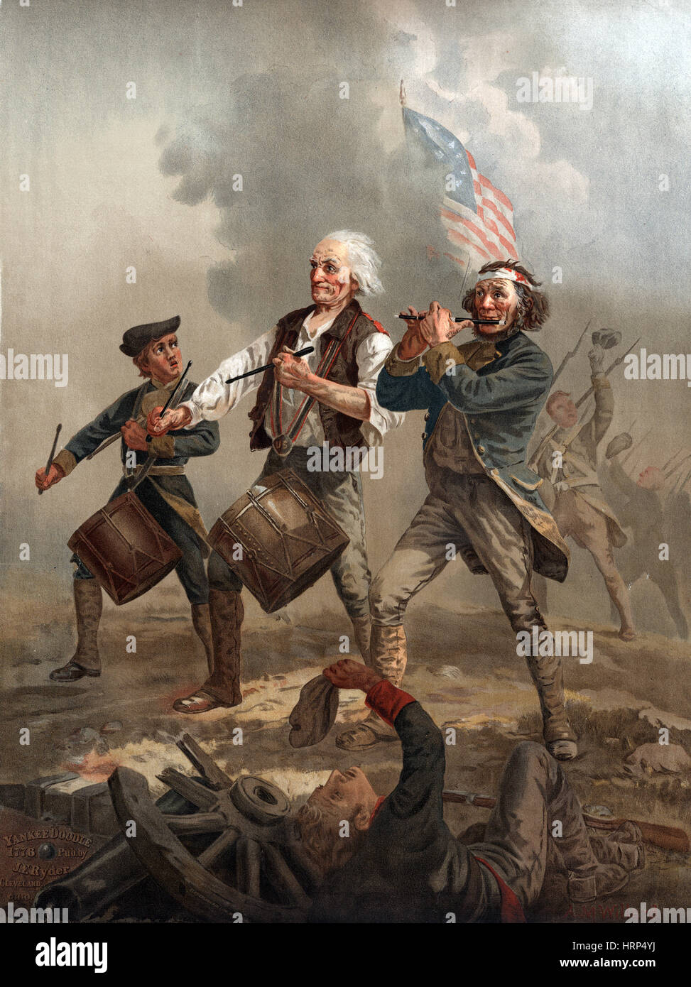 The Spirit of '76, Yankee Doodle Stock Photo Alamy