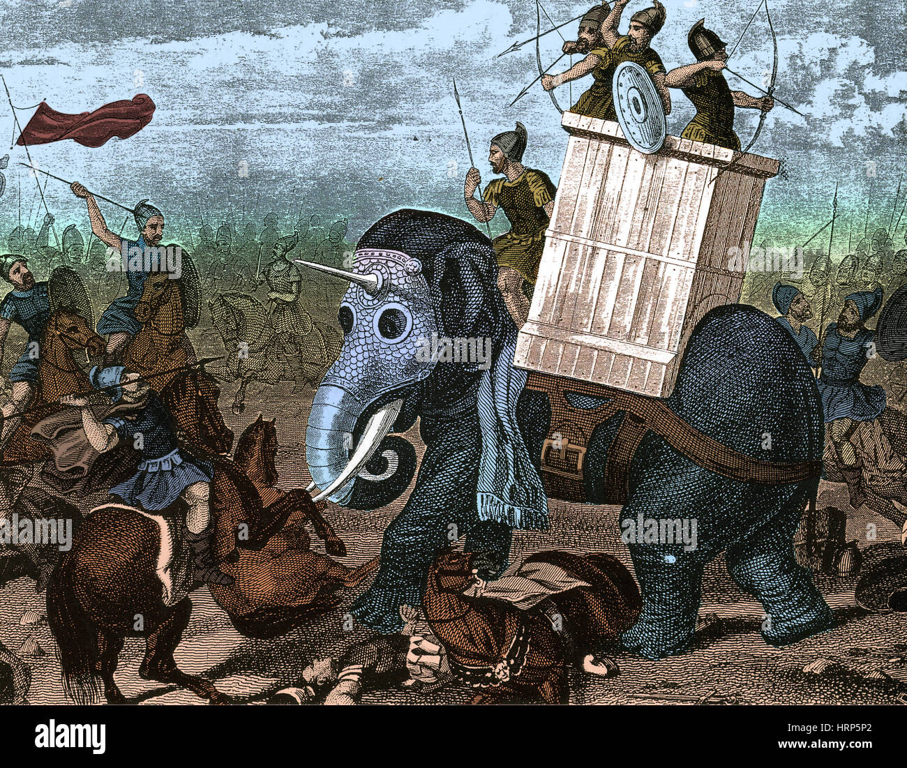 Elephant howdah illustration hires stock photography and images Alamy
