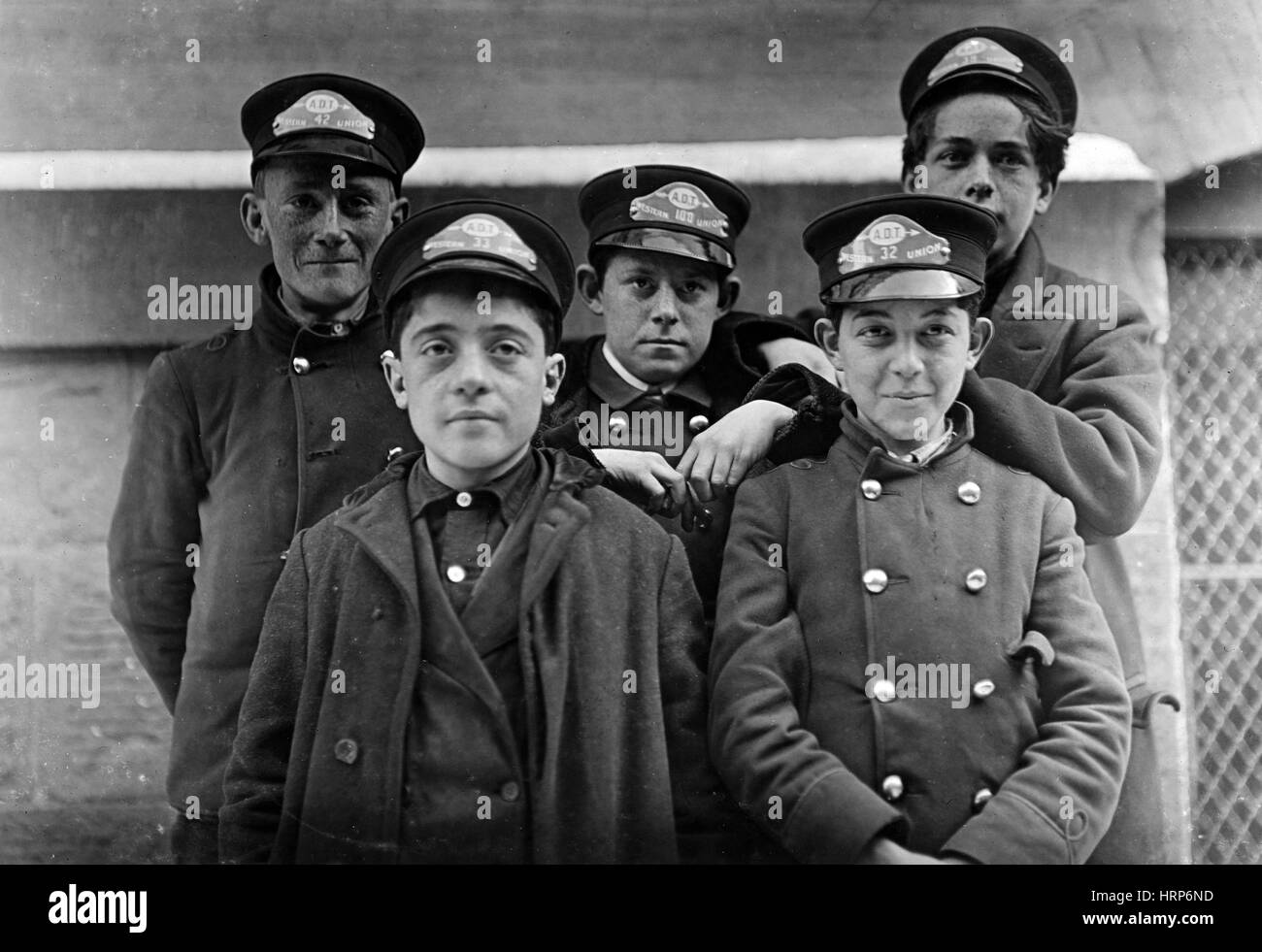 Florida Memory • Western Union messenger boys - Jacksonville, Florida.