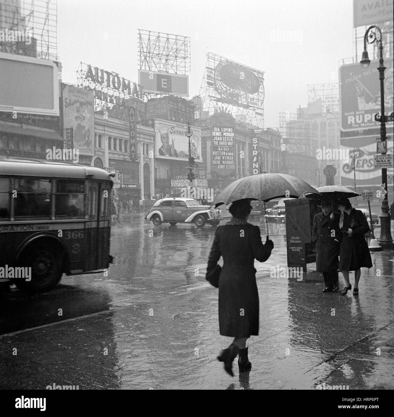 NYC, Times Square, 1943 Stock Photo