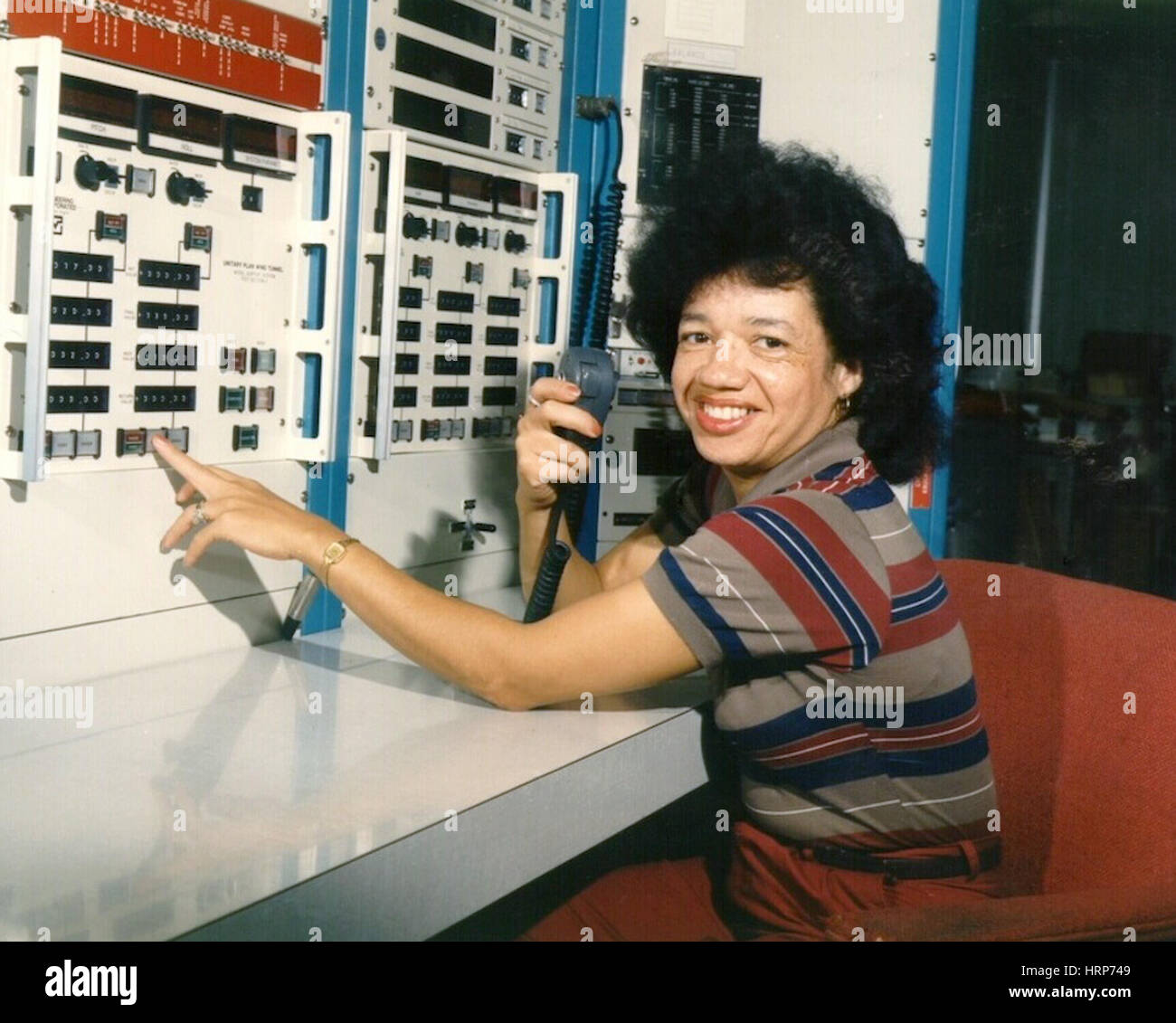 Dr. Christine Darden, NASA Aeronautical Engineer Stock Photo