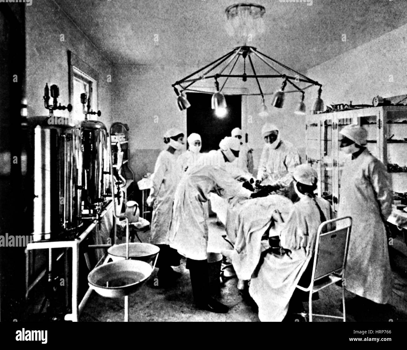 Goat Gland Transplantation, 1920s Stock Photo