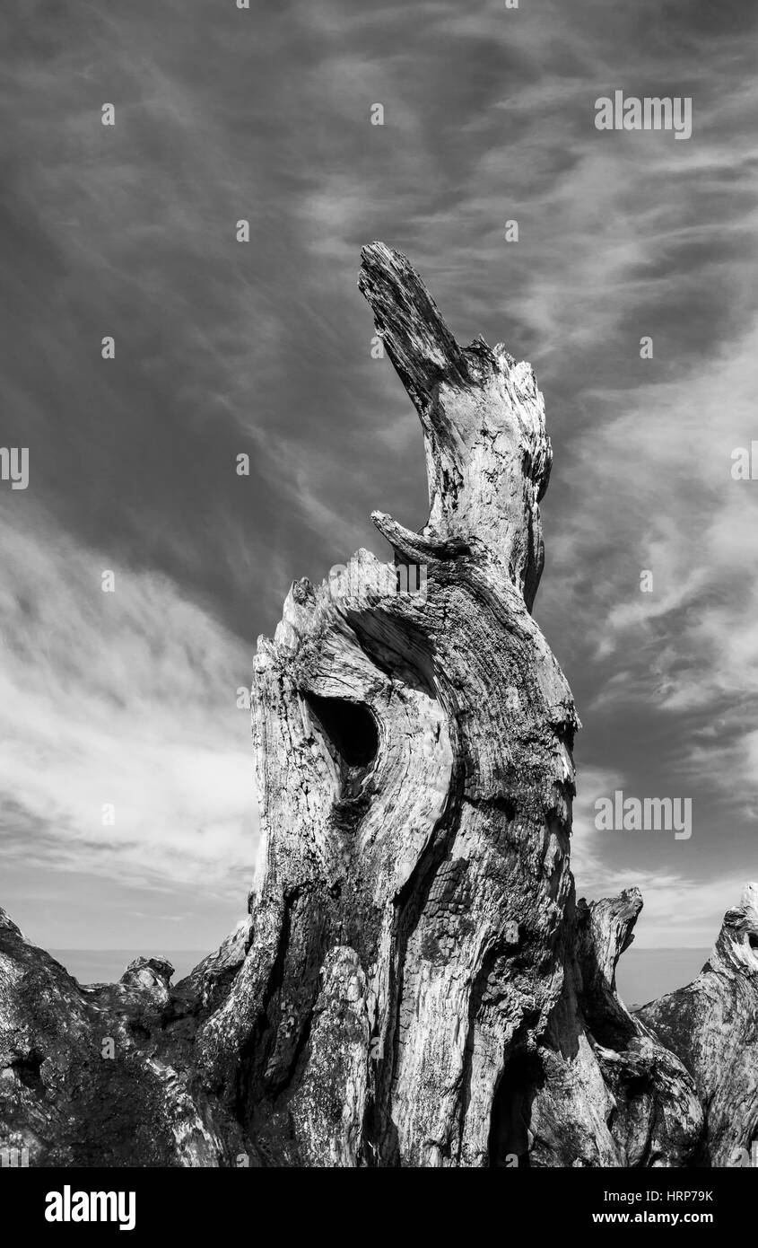 Wispy black clouds Black and White Stock Photos & Images - Alamy
