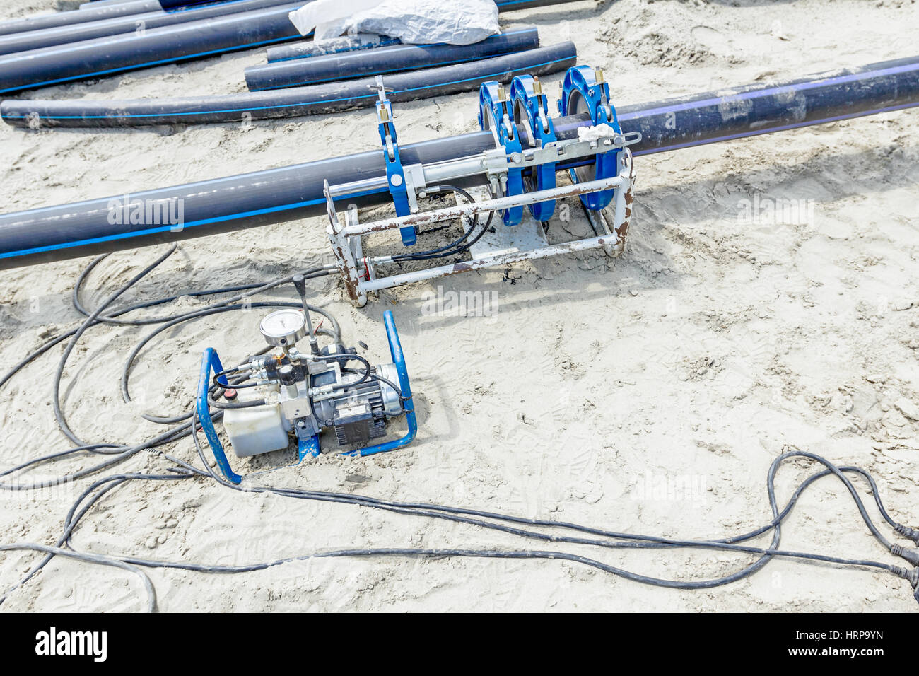 High quality pipe welding machine for connecting the polyethylene water