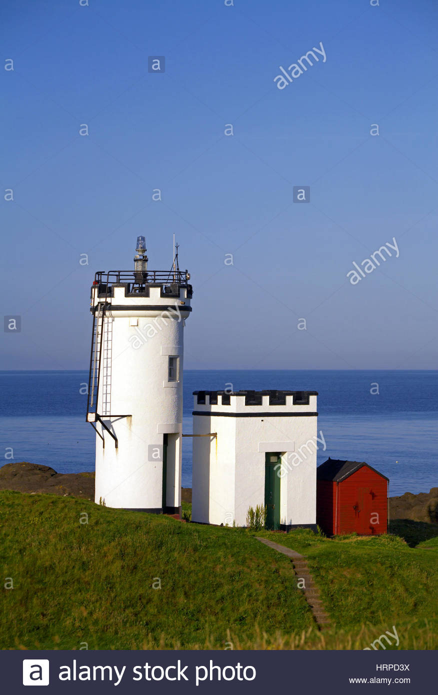 Elie Lighthouse, Fife Scotland Stock Photo
