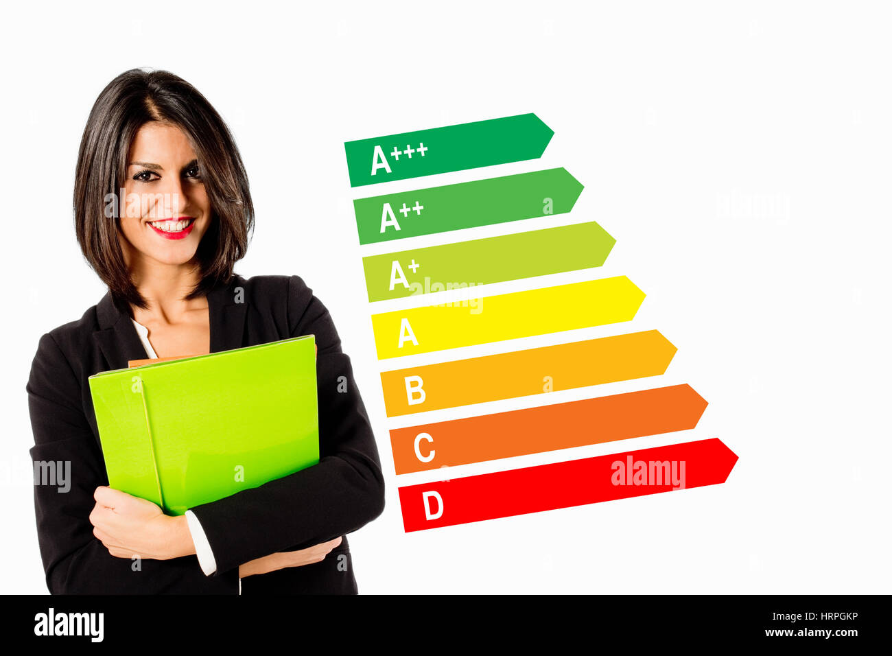 business woman efficiency Stock Photo