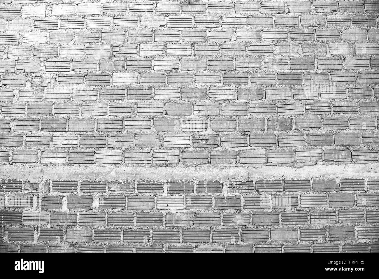 Old brick wall view Black and White Stock Photos & Images - Alamy