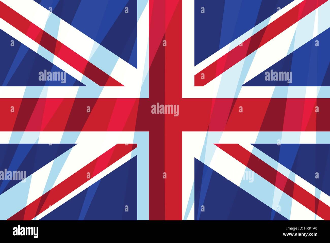 Great Britain, United Kingdom flag. UK symbol, patriotism British Empire. Vintage comics cartoons illustration pop art retro vector Stock Vector