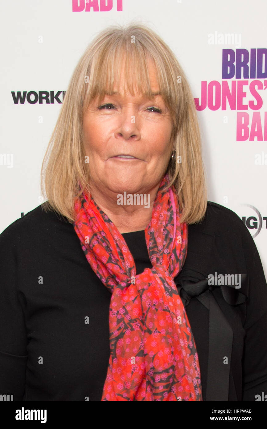 Celebrities attend a VIP screening of 'Bridget Jones's Baby' at the Charlotte Street Hotel to celebrate the DVD and Blu-Ray launch of the movie  Featuring: Linda Robson Where: London, United Kingdom When: 31 Jan 2017 Stock Photo