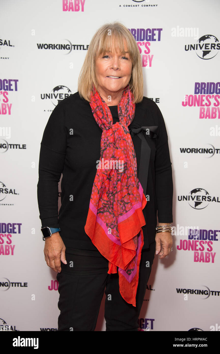 Celebrities attend a VIP screening of 'Bridget Jones's Baby' at the Charlotte Street Hotel to celebrate the DVD and Blu-Ray launch of the movie  Featuring: Linda Robson Where: London, United Kingdom When: 31 Jan 2017 Stock Photo