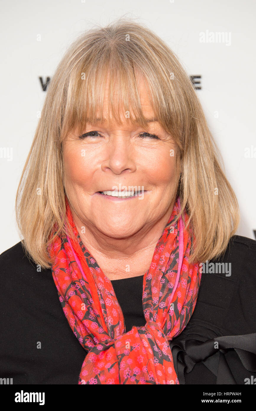 Celebrities attend a VIP screening of 'Bridget Jones's Baby' at the Charlotte Street Hotel to celebrate the DVD and Blu-Ray launch of the movie  Featuring: Linda Robson Where: London, United Kingdom When: 31 Jan 2017 Stock Photo