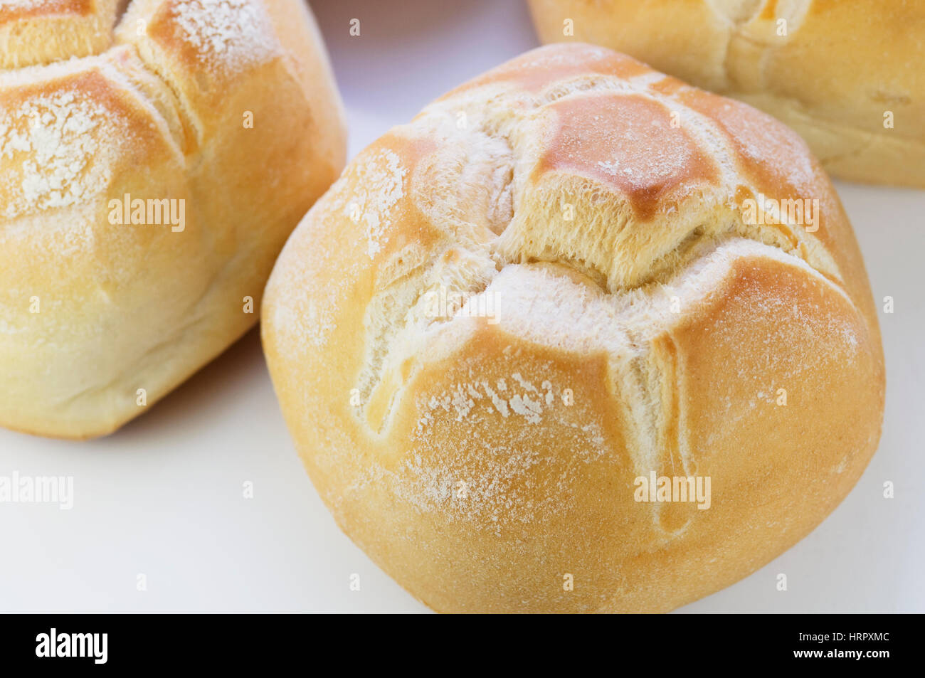 Tipycal  Italian Bread, Michetta Stock Photo