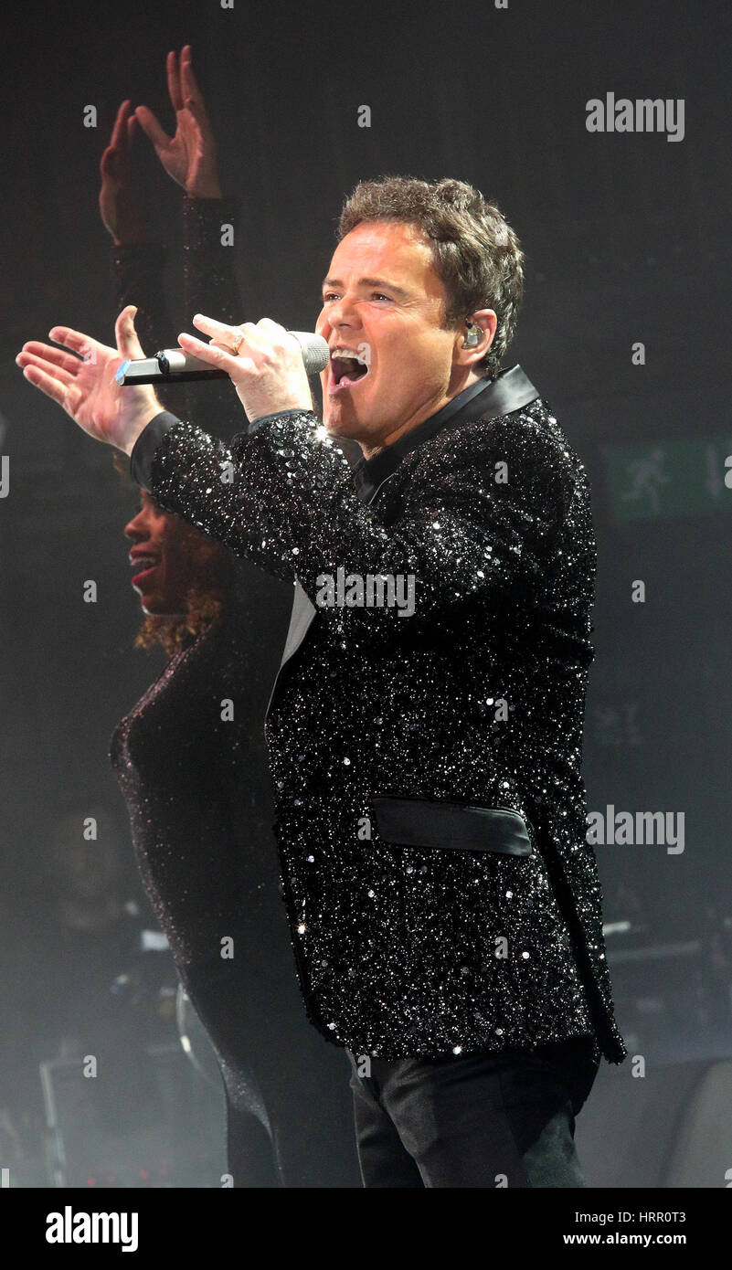Donny Osmond performs live at Eventim Apollo, Hammersmith, London