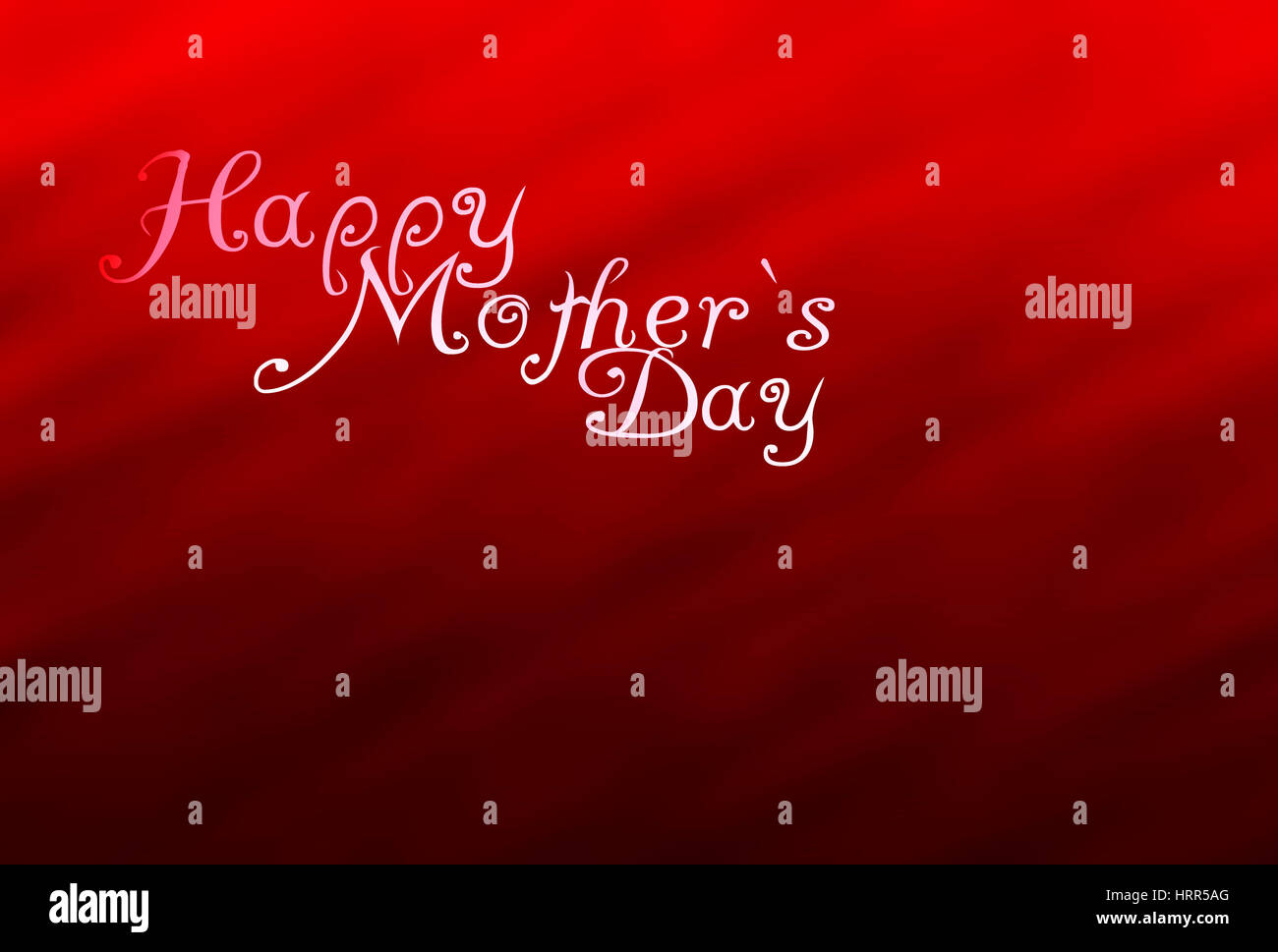 Happy Mothers Day lettering. Handmade calligraphy Stock Photo