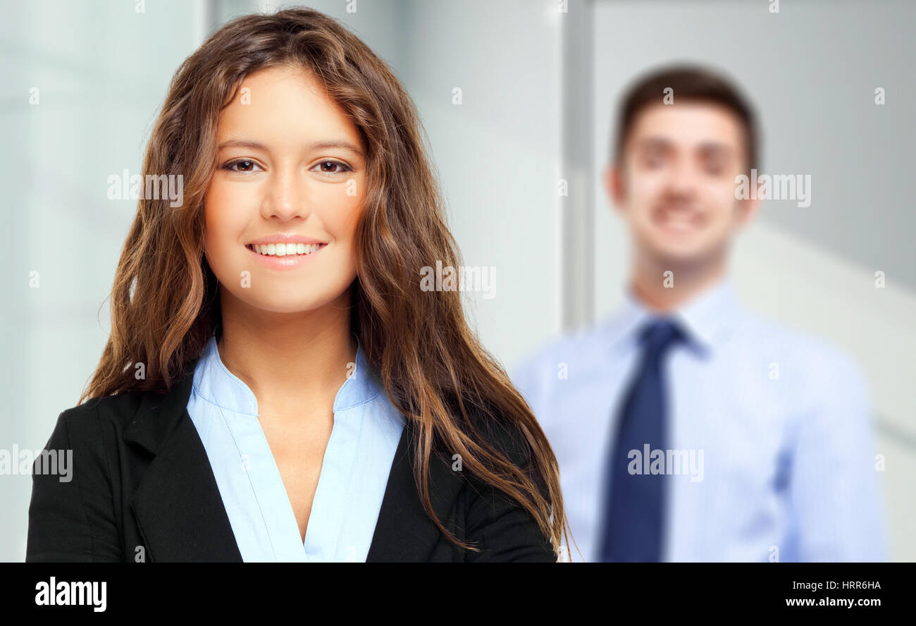 Portrait of smiling business people Stock Photo - Alamy