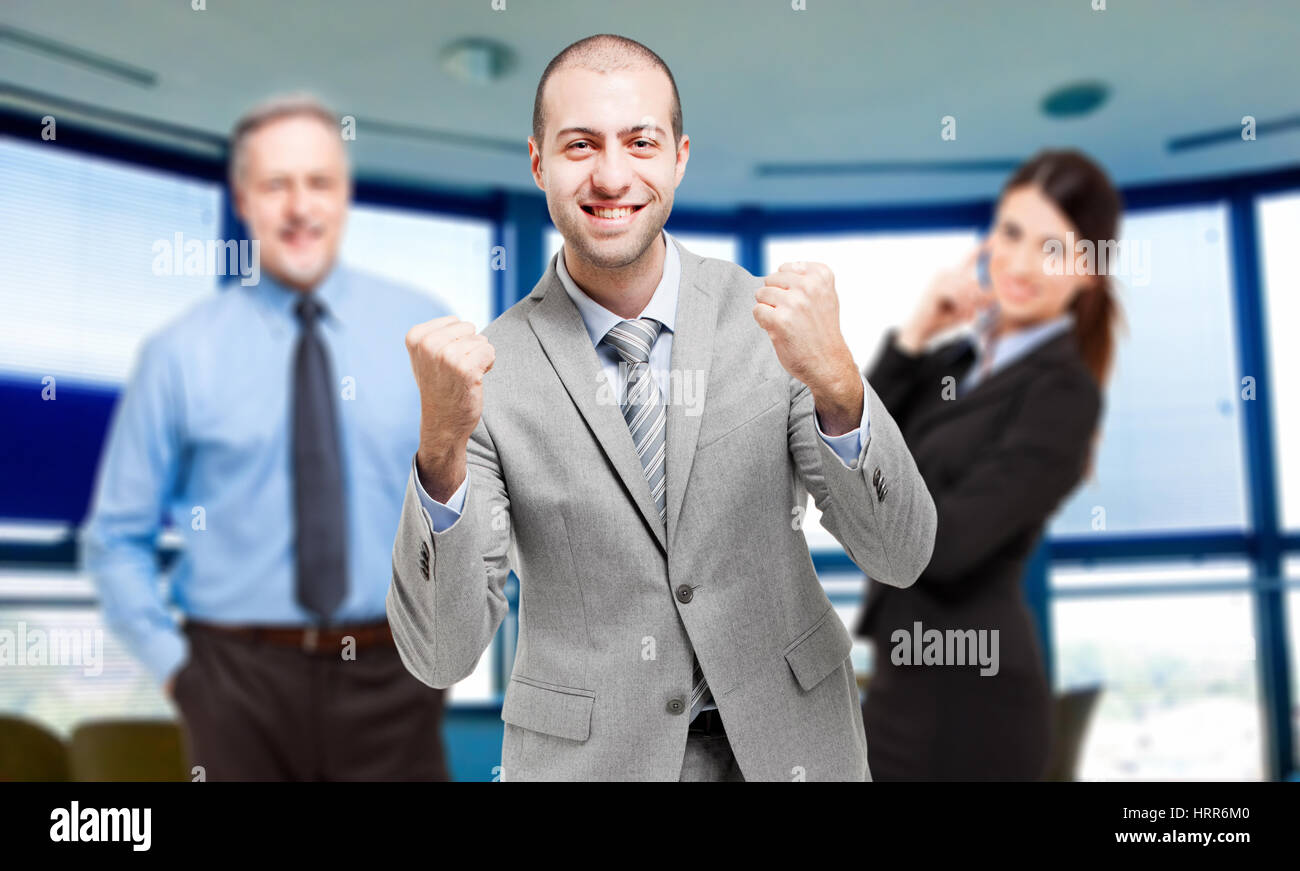 Group of happy business people Stock Photo - Alamy