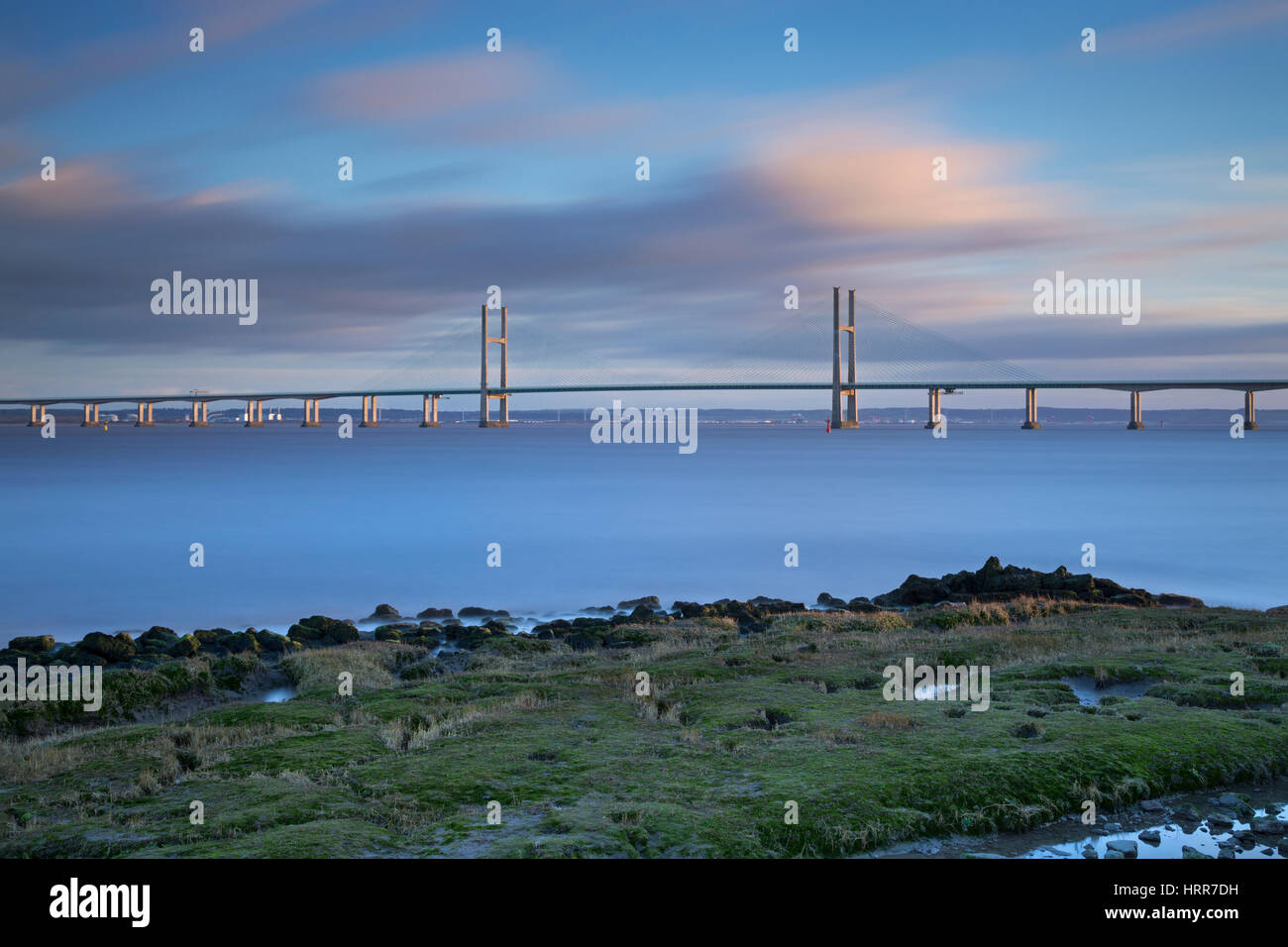 the Second Severn Crossing. Stock Photo