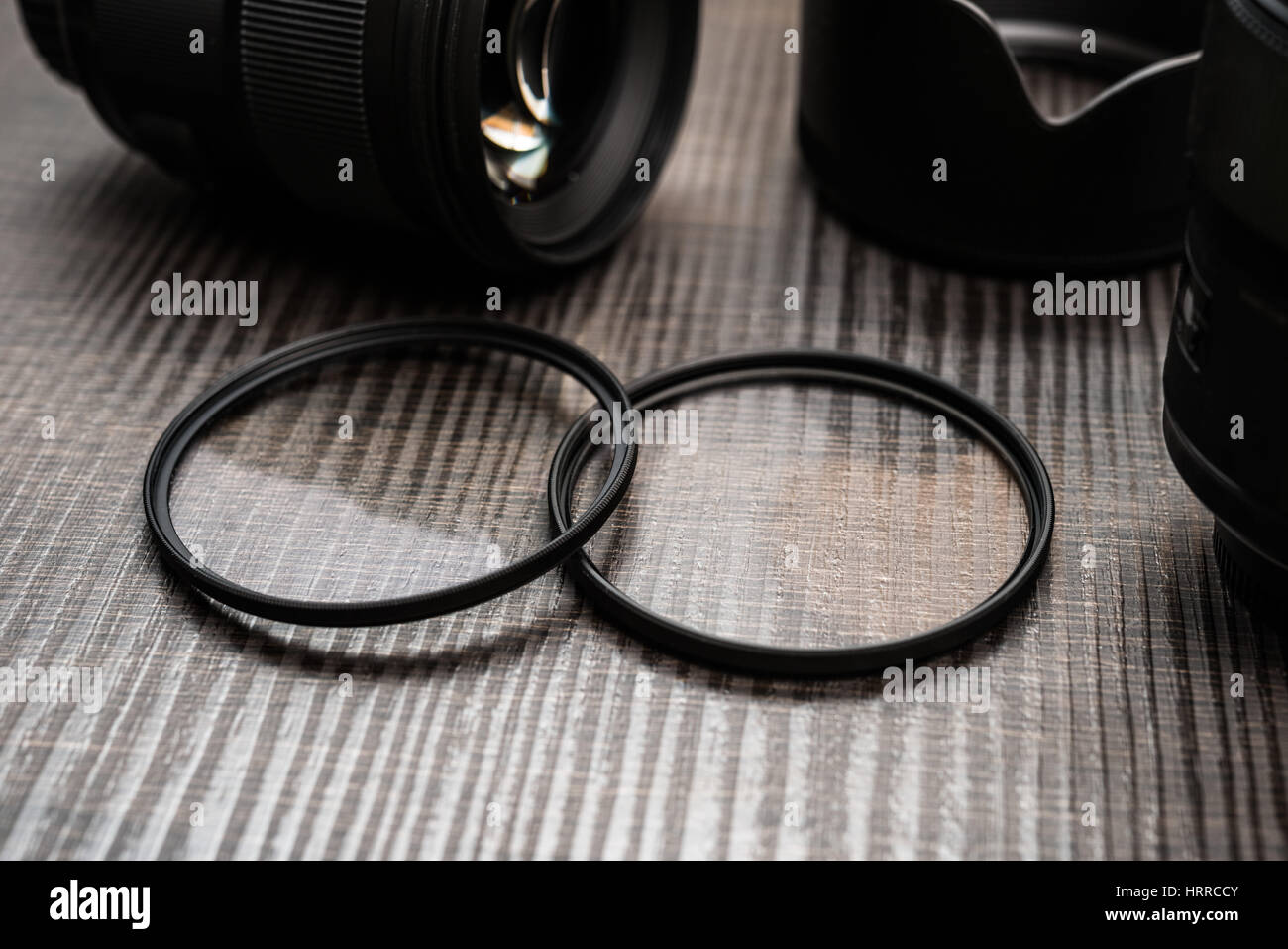 Camera filters and lenses Stock Photo Alamy