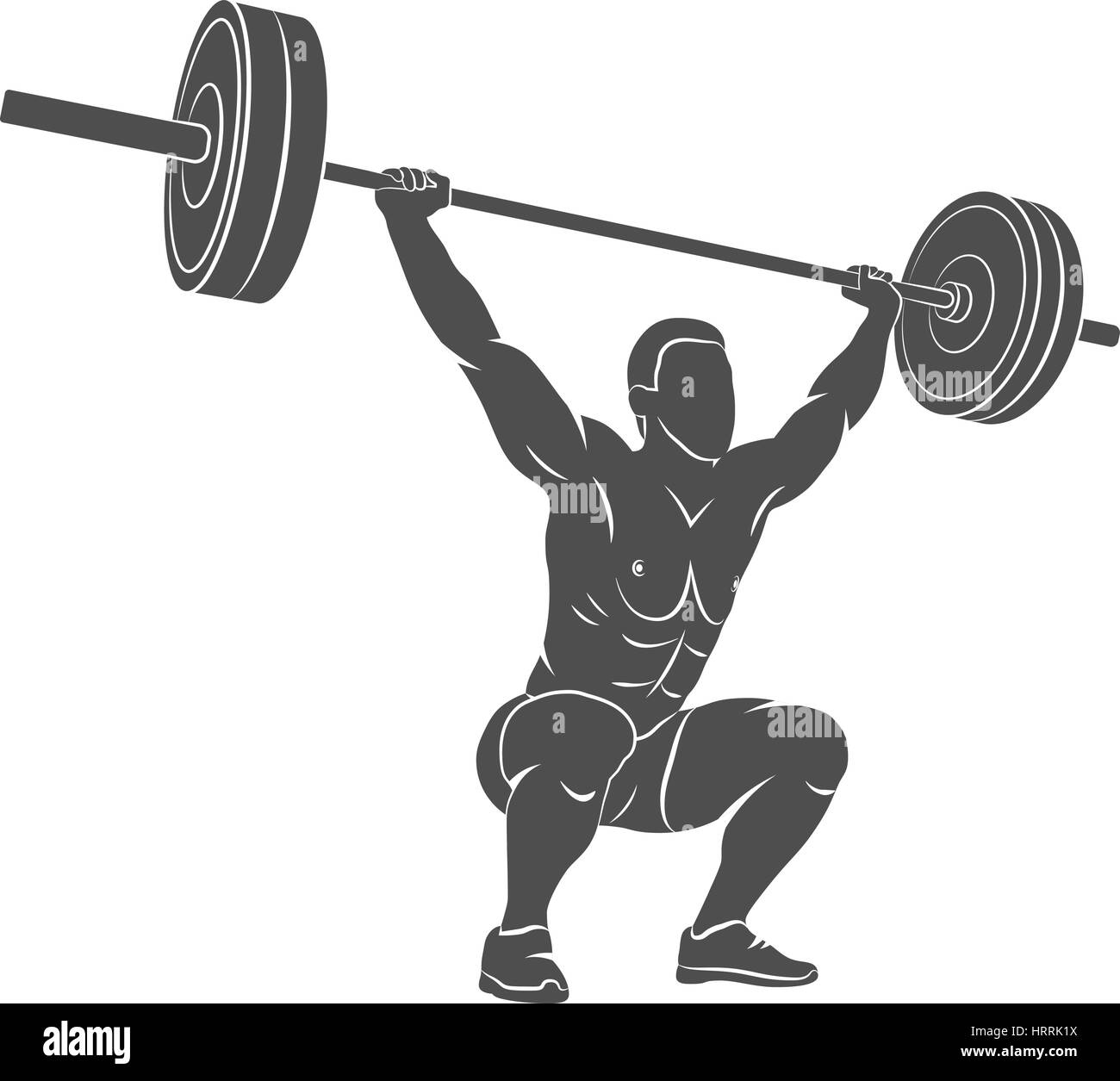 strong man powerlifting Stock Vector Image & Art Alamy