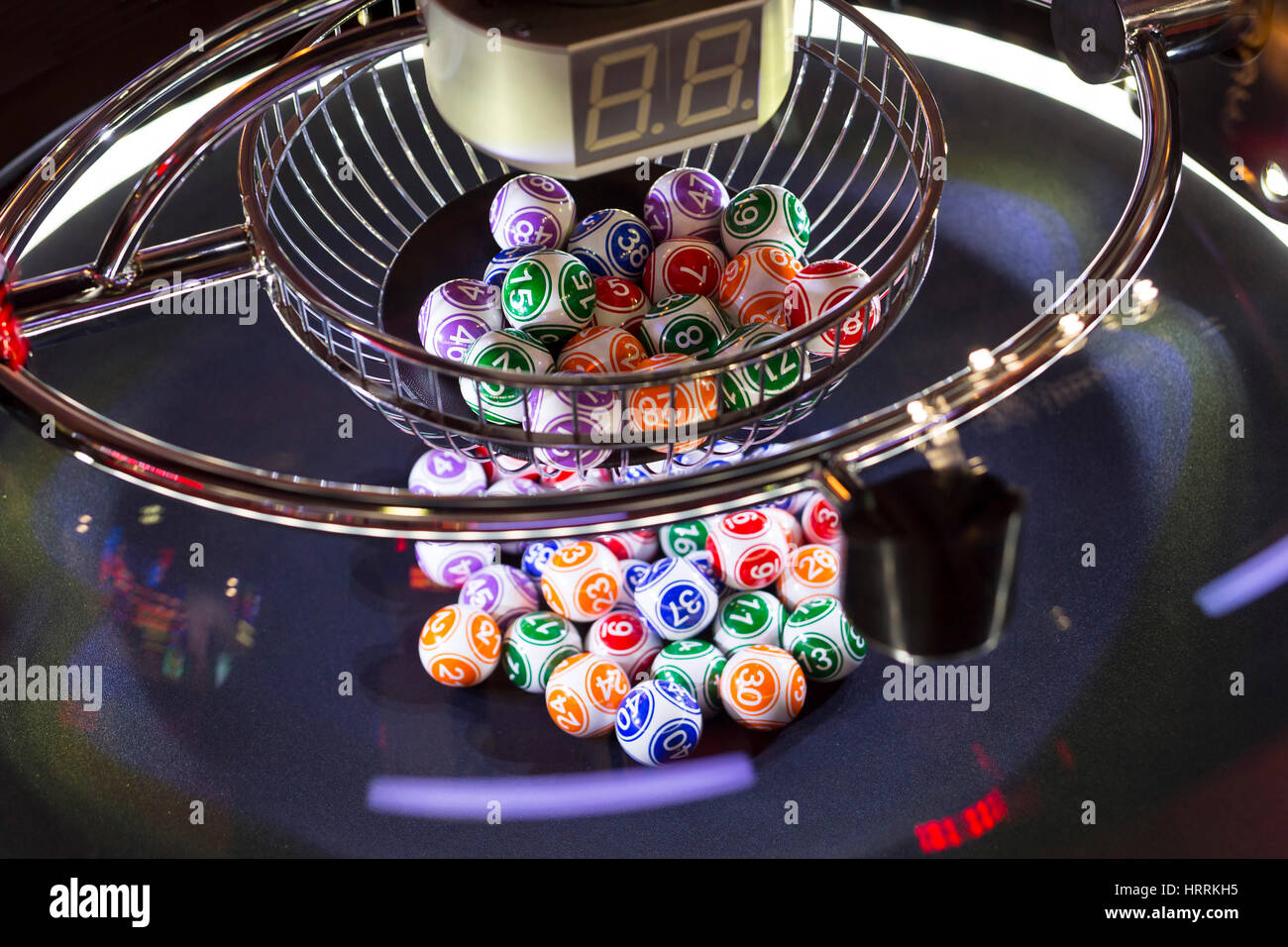 Bingo machine hires stock photography and images Alamy