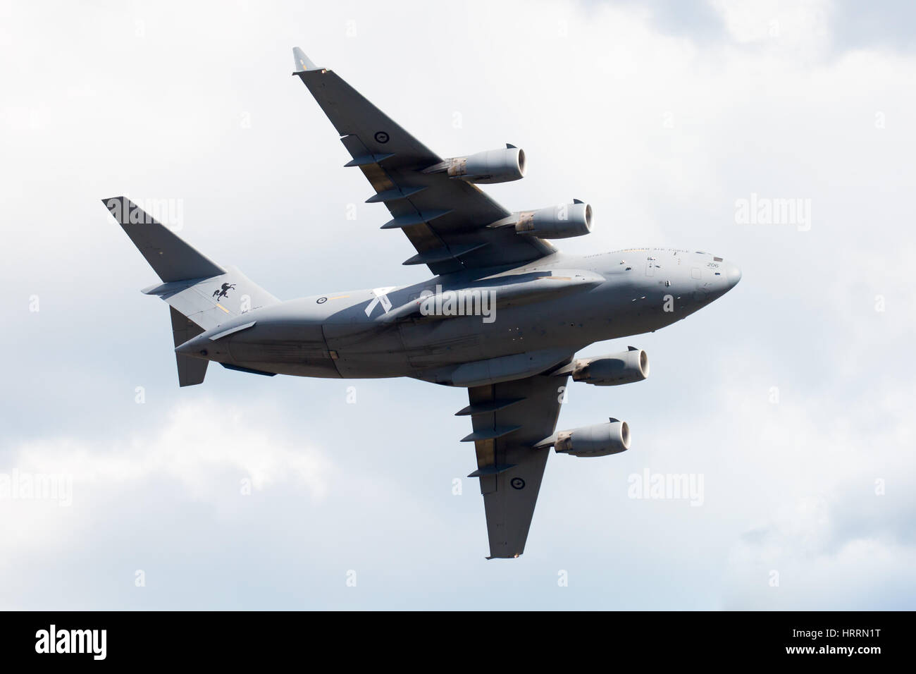 MELBOURNE, AUSTRALIA MARCH 20 A Royal Australian Air Force C17A
