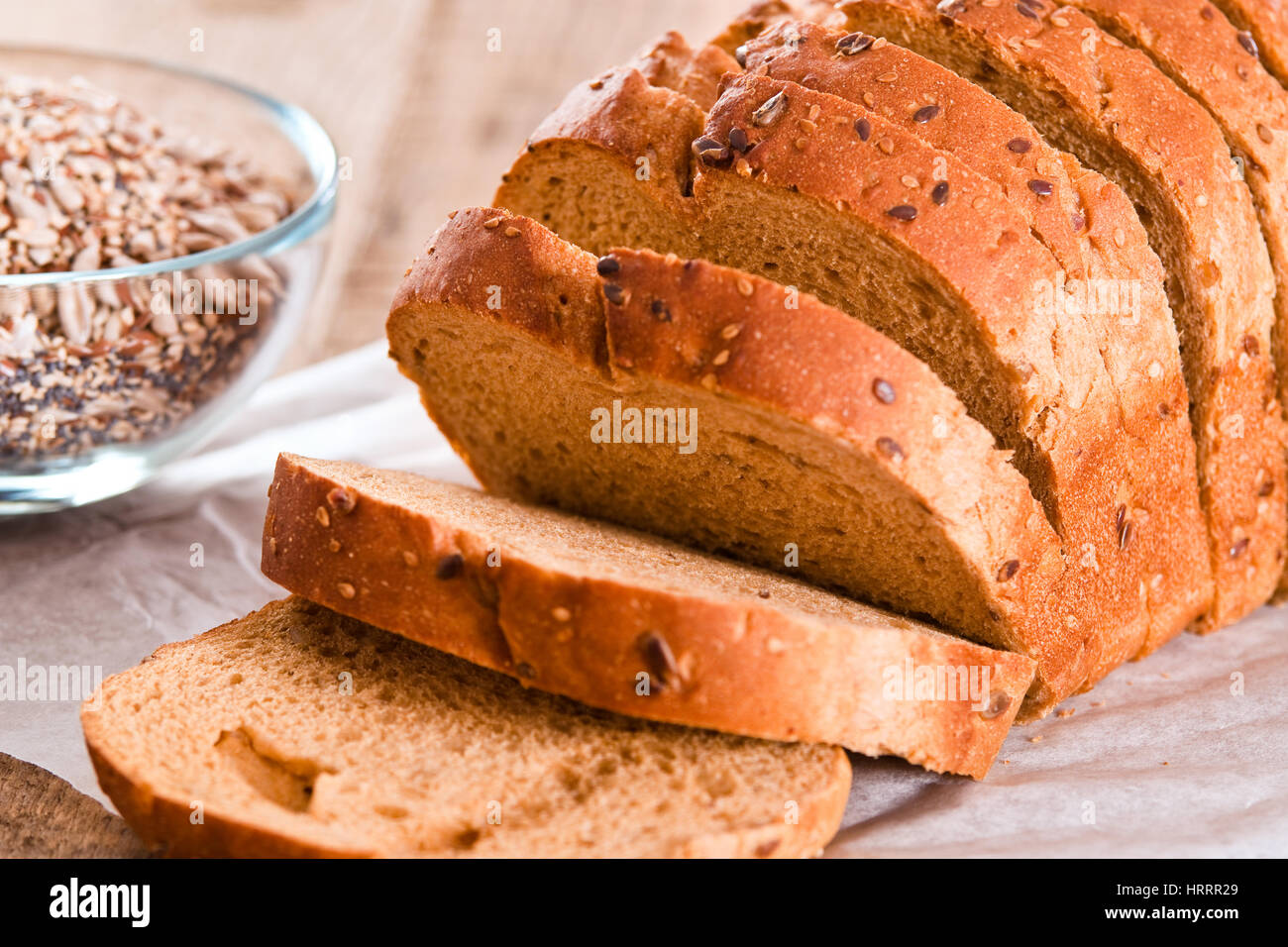 Whole wheat bread Stock Photo Alamy