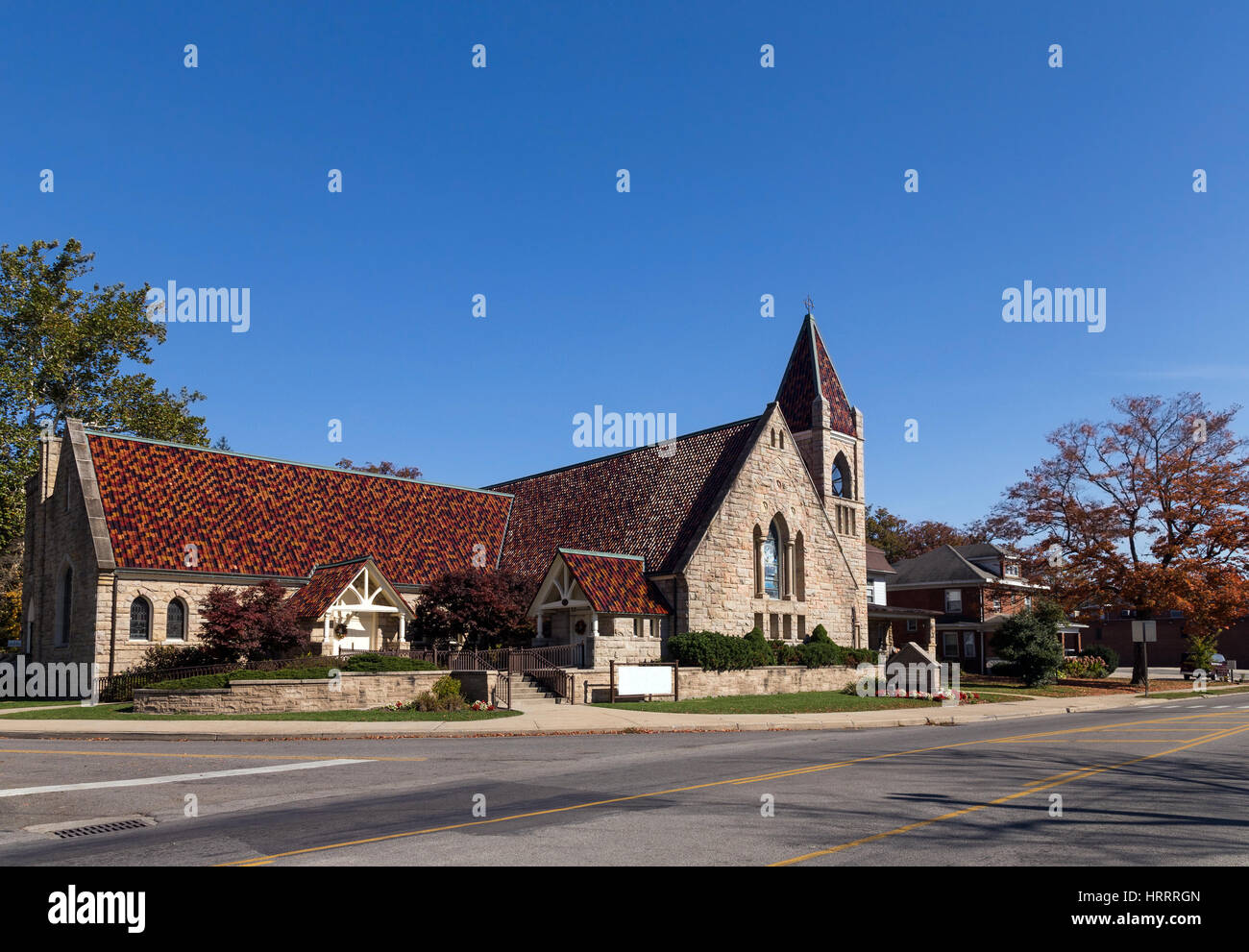 Davis Memorial Baptist Church Stock Photo - Alamy