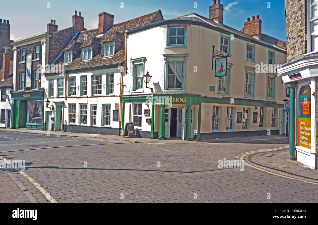 Kings Lynn, Wenns Pub, Norfolk, East Anglia Stock Photo Alamy