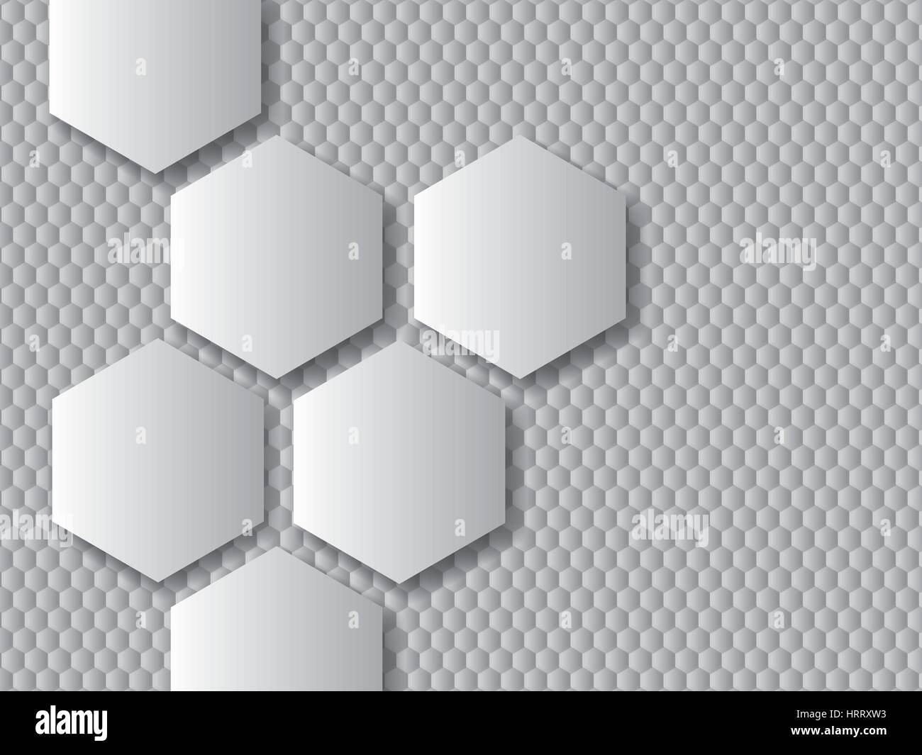 Abstract background vector gray with hexagons Stock Vector Image & Art ...