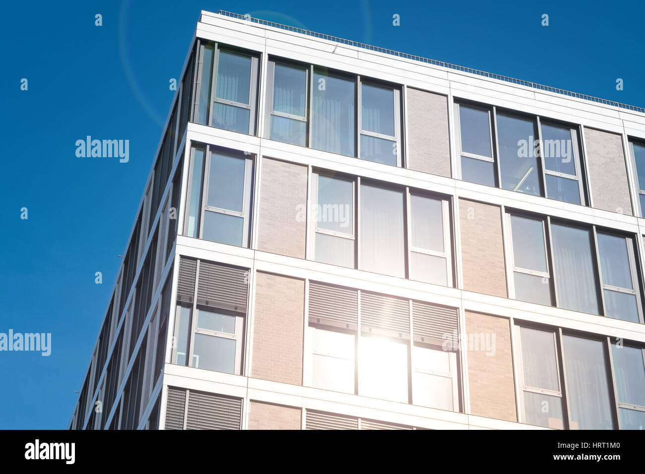 building exterior - apartment house facade Stock Photo
