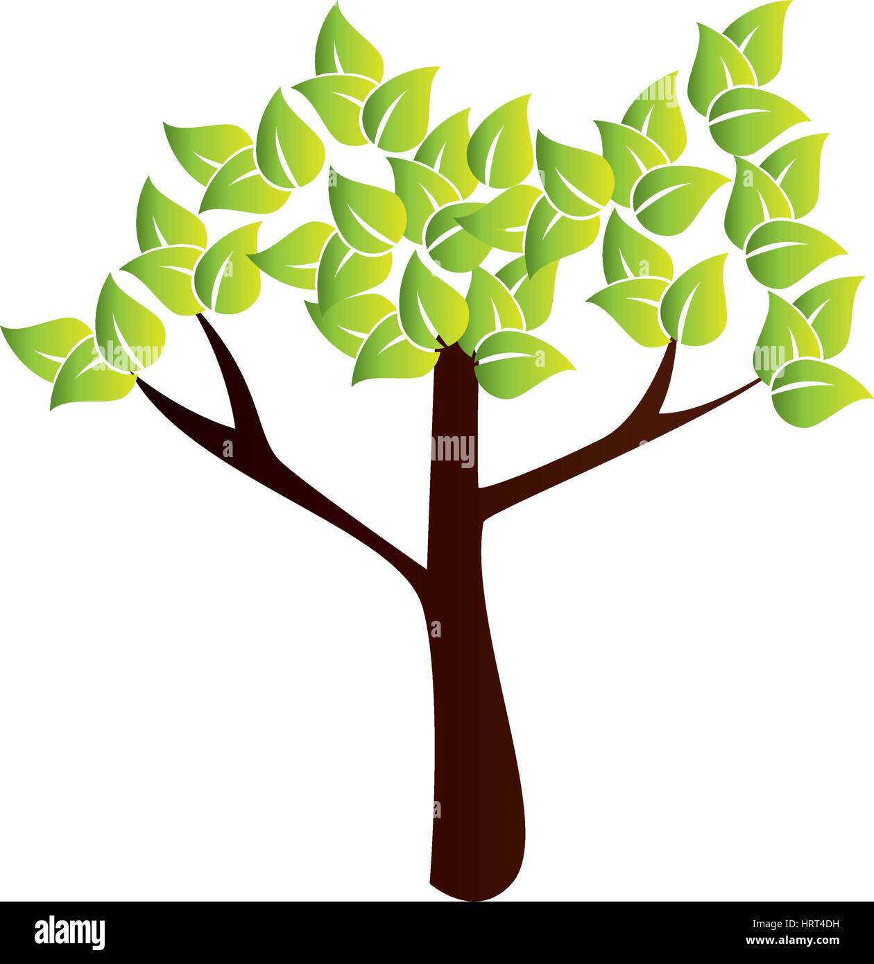 tree plant nature icon Stock Vector Image & Art - Alamy
