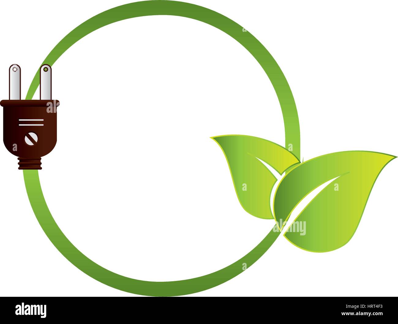 leafs plant ecology symbol Stock Vector Image & Art - Alamy