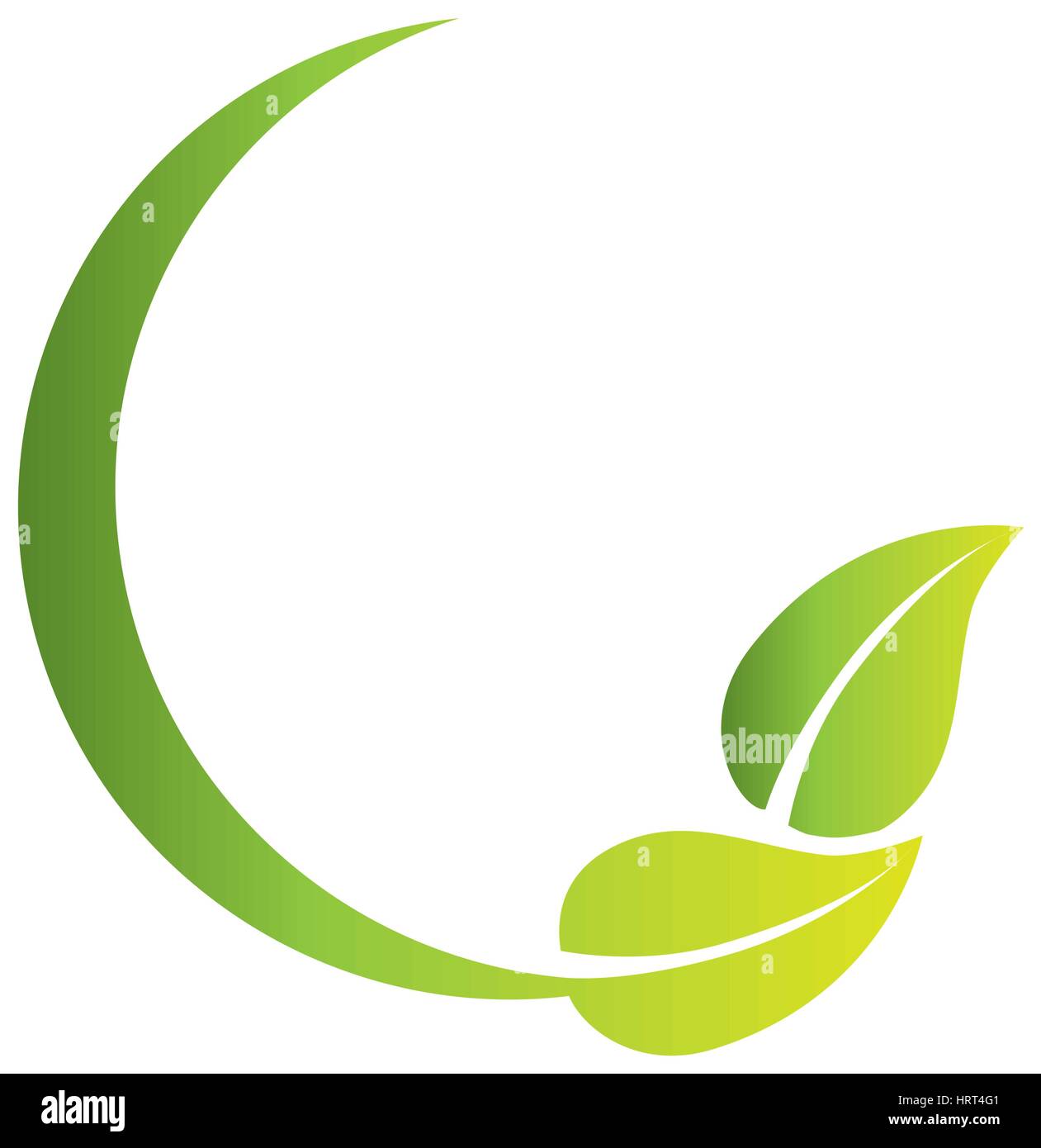leafs plant ecology symbol Stock Vector Image & Art - Alamy