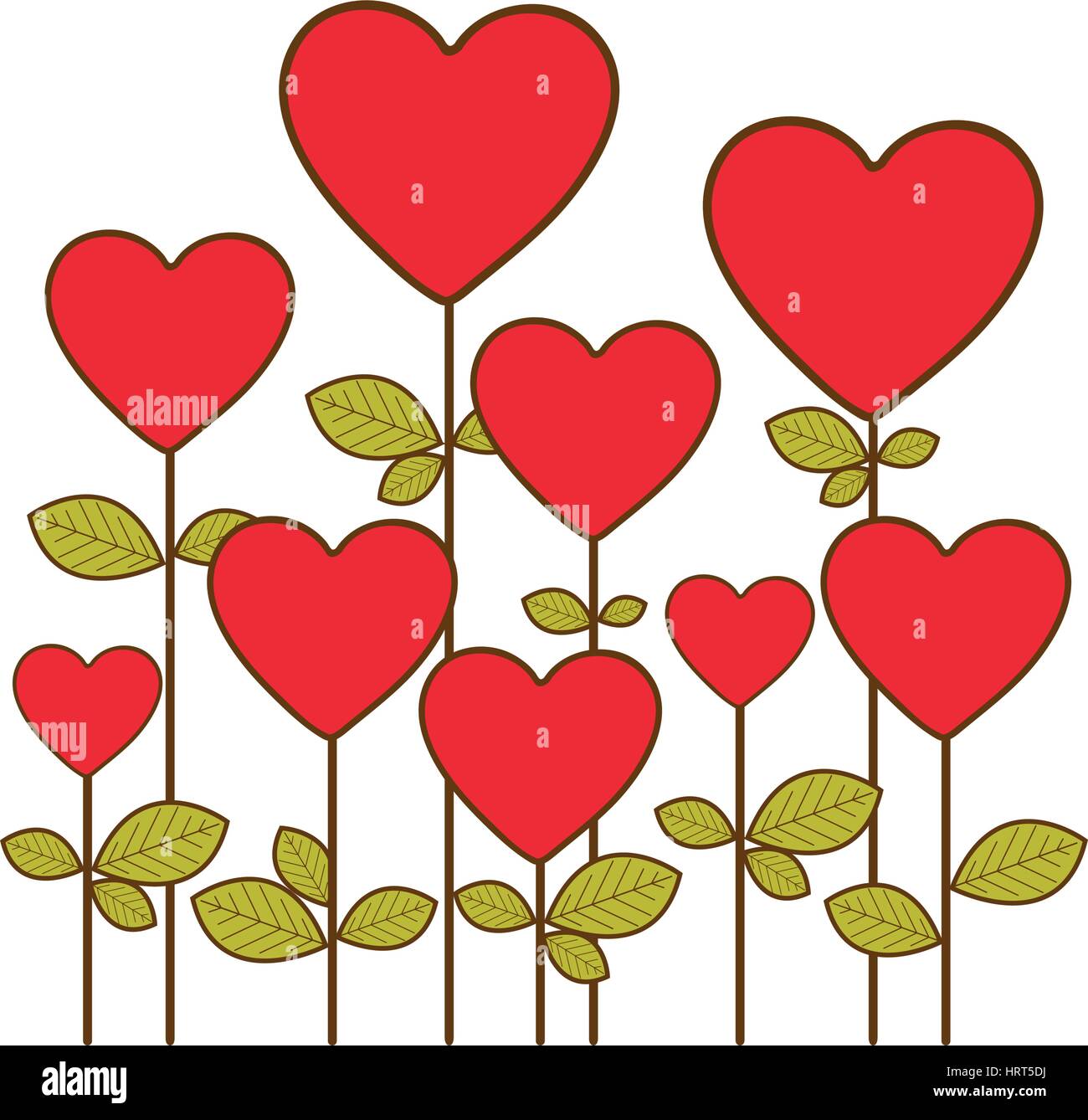 trees balloons form icon Stock Vector Image & Art - Alamy